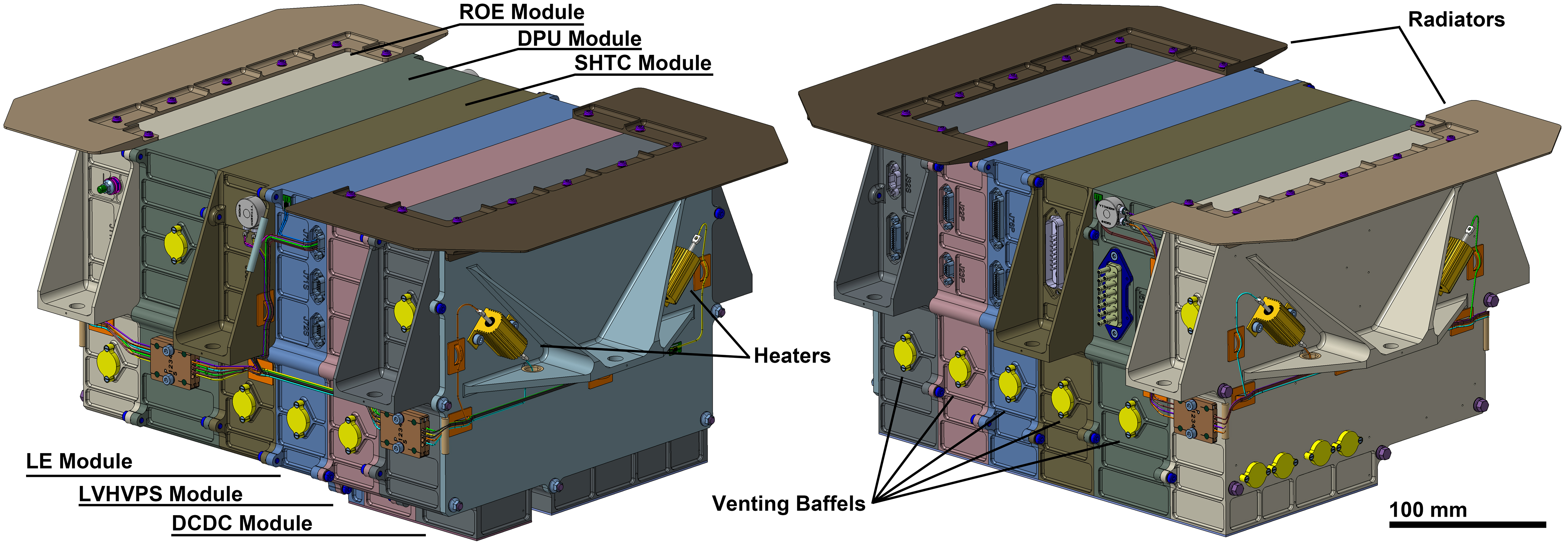 Electronics Unit (ELU) of the CLPS-LIMS system is shown.